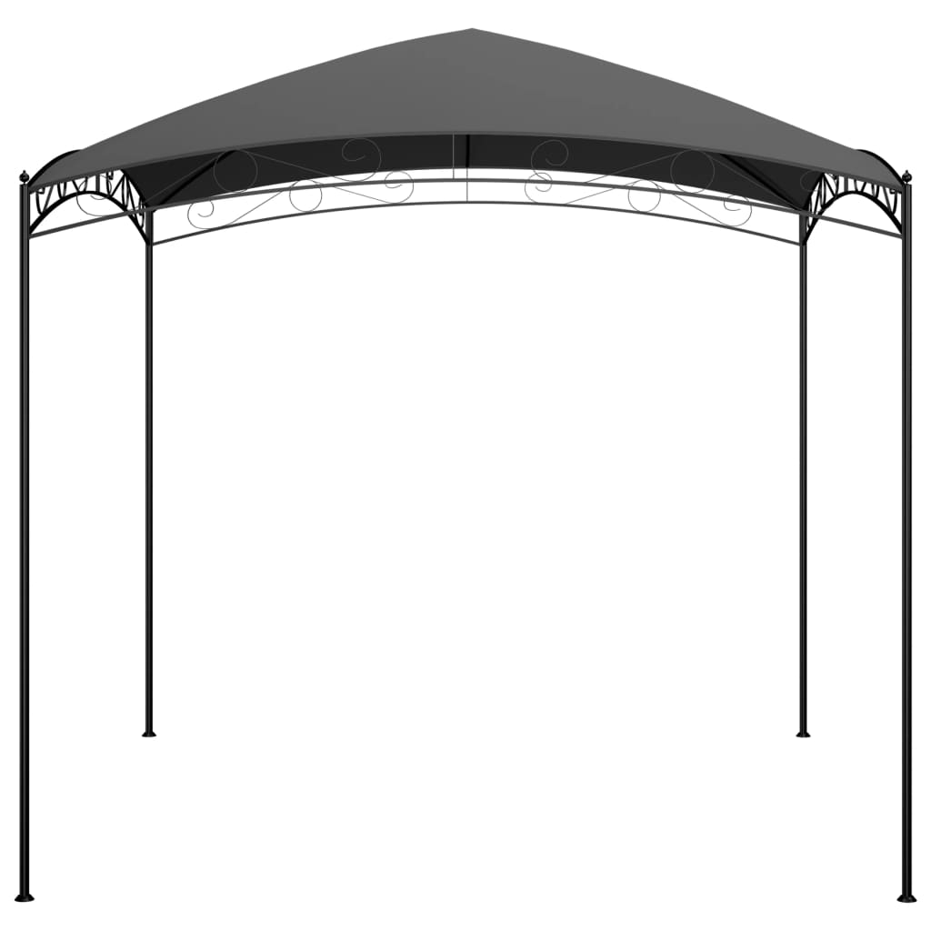 Gazebo 3x3x2,65 m Antracite 180 g/mÂ²