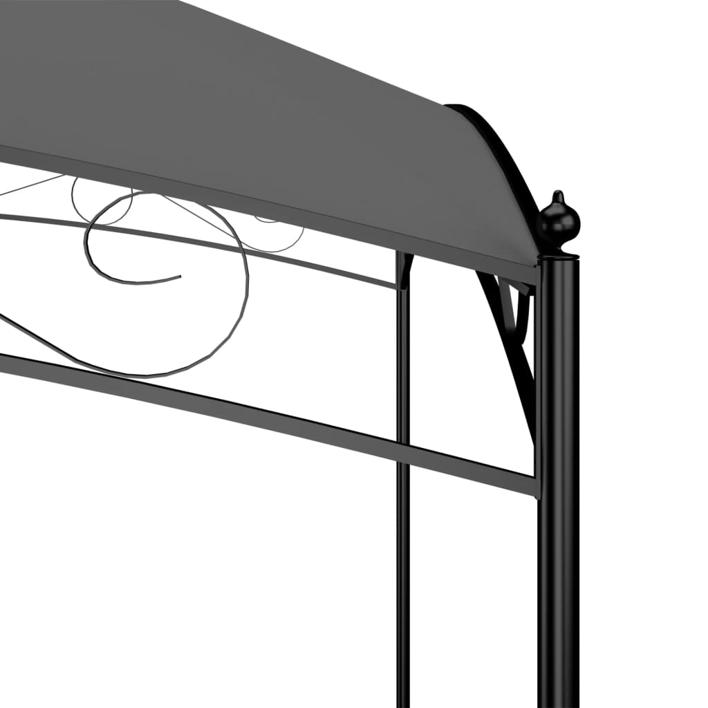 Gazebo 3x3x2,65 m Antracite 180 g/mÂ²