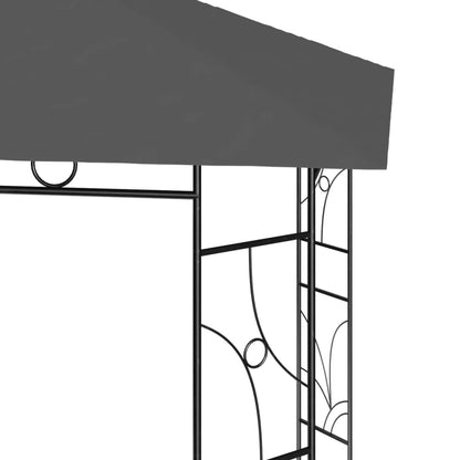 Gazebo 4x3x2,7 m Antracite 160 g/mÃ‚Â²