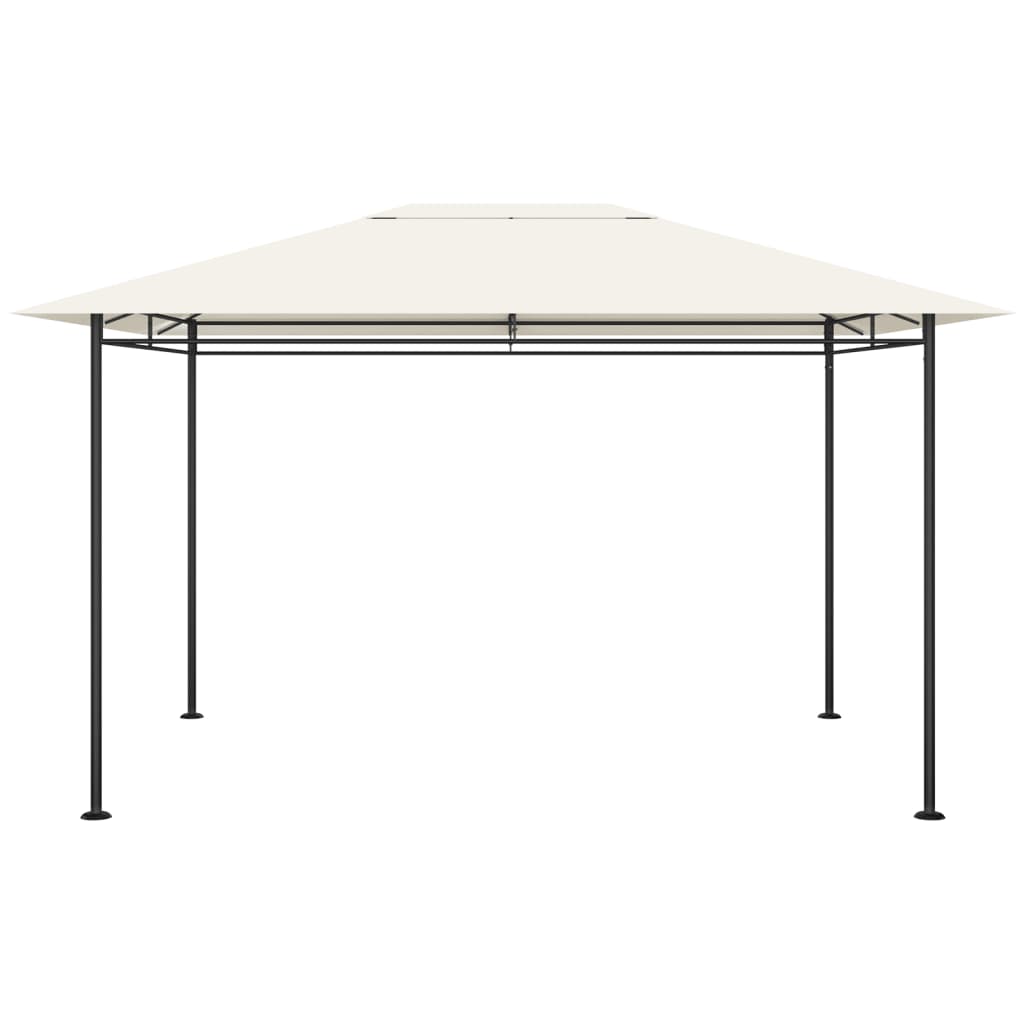 Gazebo 384x281x270 cm Crema 180 g/mÂ²
