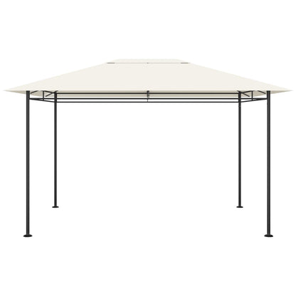 Gazebo 384x281x270 cm Crema 180 g/mÂ²