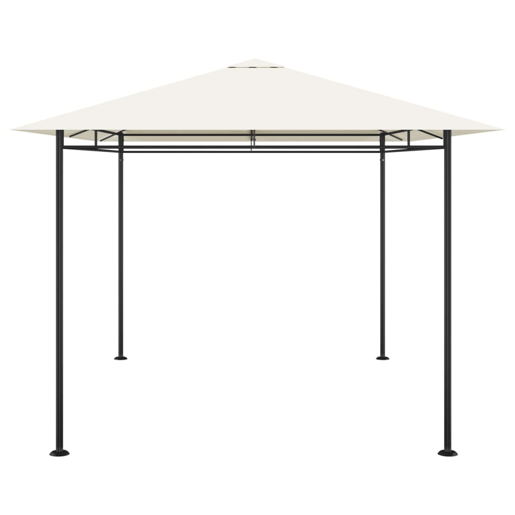 Gazebo 384x281x270 cm Crema 180 g/mÂ²