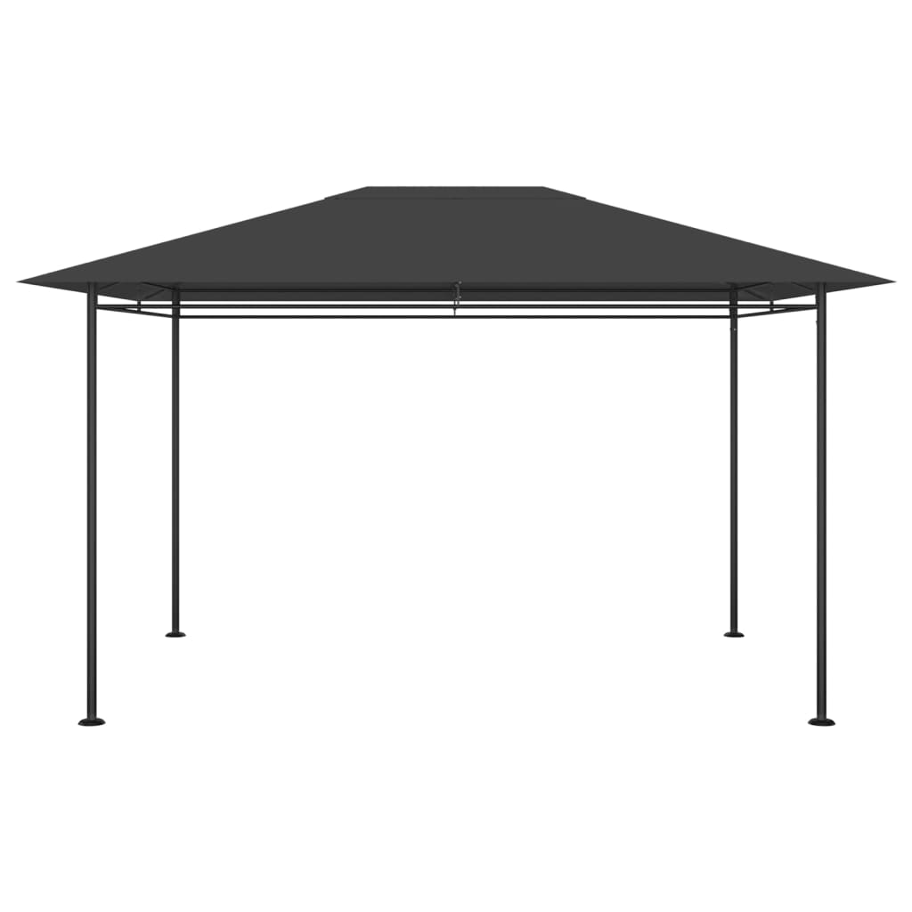 Gazebo 384x281x270 cm Antracite 180 g/mÂ²