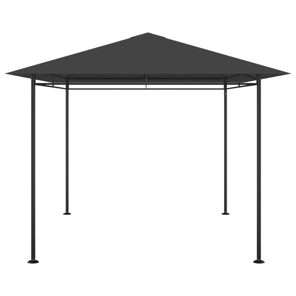 Gazebo 384x281x270 cm Antracite 180 g/mÂ²