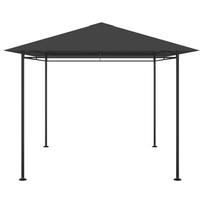 Gazebo 384x281x270 cm Antracite 180 g/mÂ²