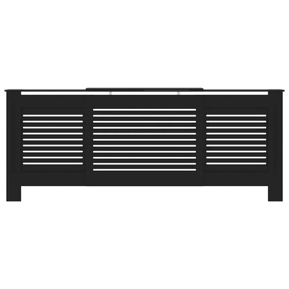 Copertura per Radiatore Nera in MDF 205 cm