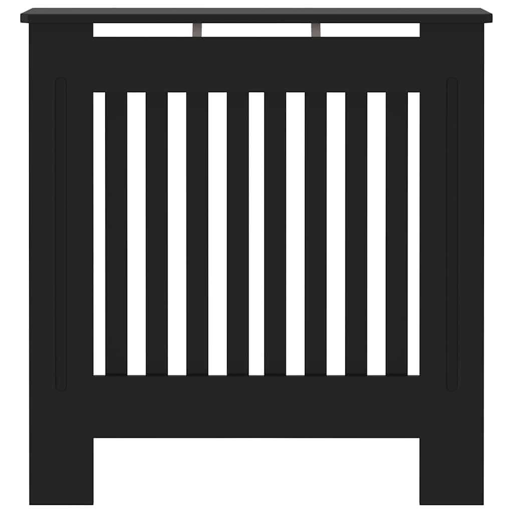 Copertura per Radiatore Nera in MDF 78 cm