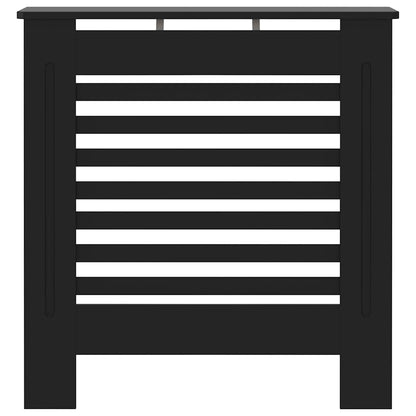 Copertura per Radiatore Nera in MDF 78 cm