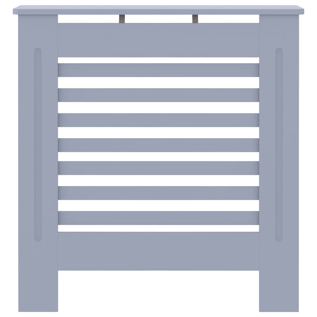 Copertura per Radiatore Grigia in MDF 78 cm