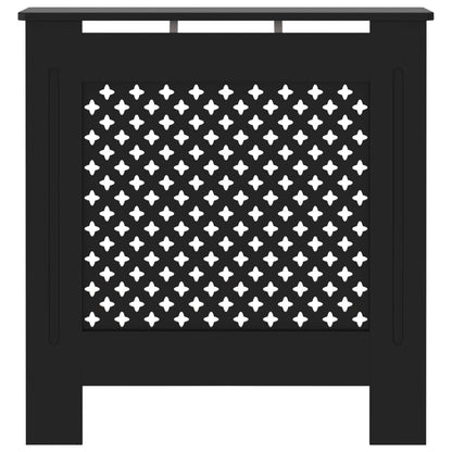 Copertura per Radiatore Nera in MDF 78 cm