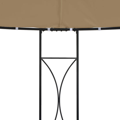 Gazebo 300x290 cm Grigio Talpa Rotondo
