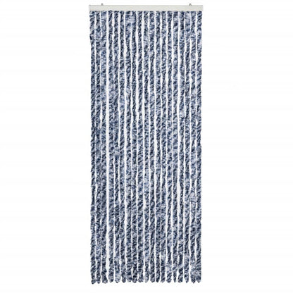 Zanzariera Blu e Bianco 56x200 cm Ciniglia