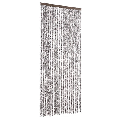 Zanzariera Marrone e Beige 56x200 cm Ciniglia