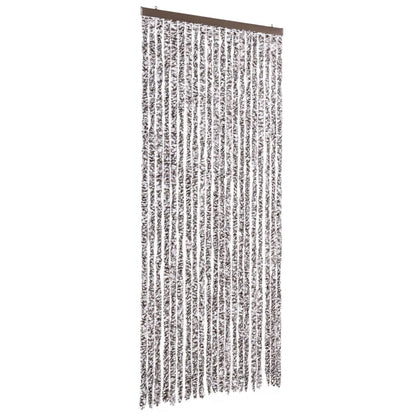 Zanzariera Marrone e Beige 90x200 cm Ciniglia