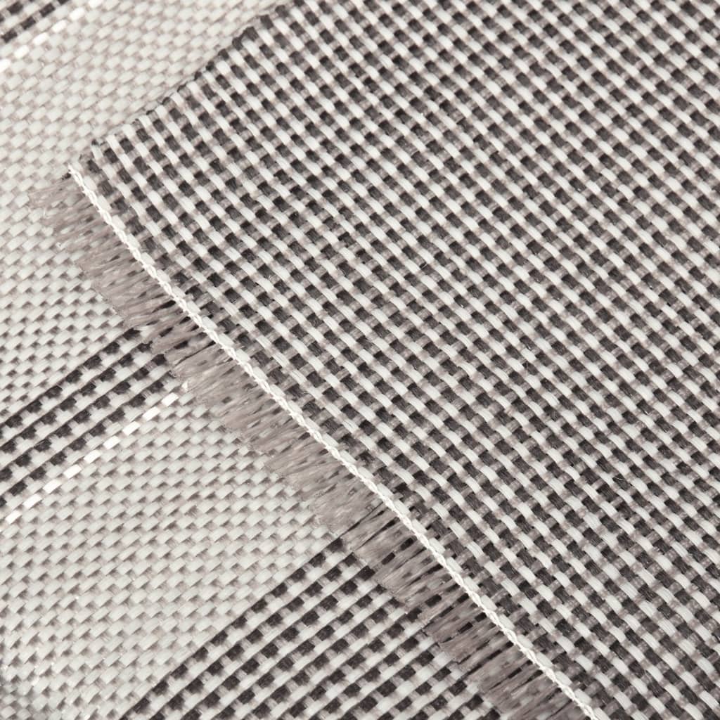 Tappeto da Tenda 650x250 cm Grigio Scuro