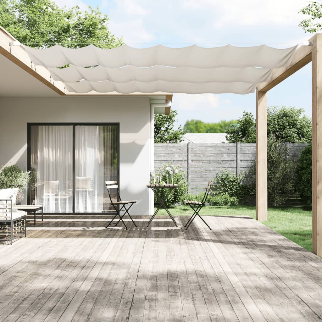 Paravento Verticale Bianco 60x800 cm Tessuto Oxford