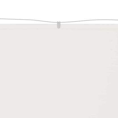 Paravento Verticale Bianco 100x360 cm Tessuto Oxford