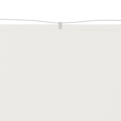 Paravento Verticale Bianco 100x420 cm Tessuto Oxford
