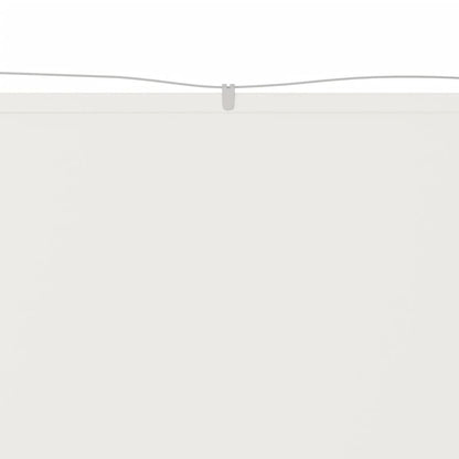 Paravento Verticale Bianco 100x600 cm Tessuto Oxford