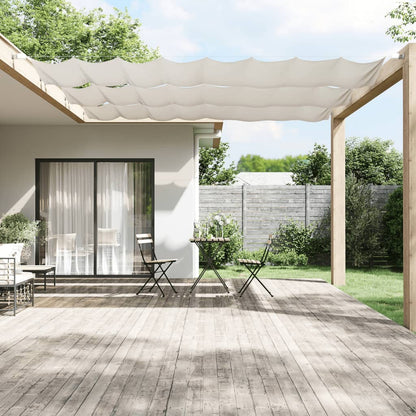 Paravento Verticale Bianco 100x800 cm Tessuto Oxford