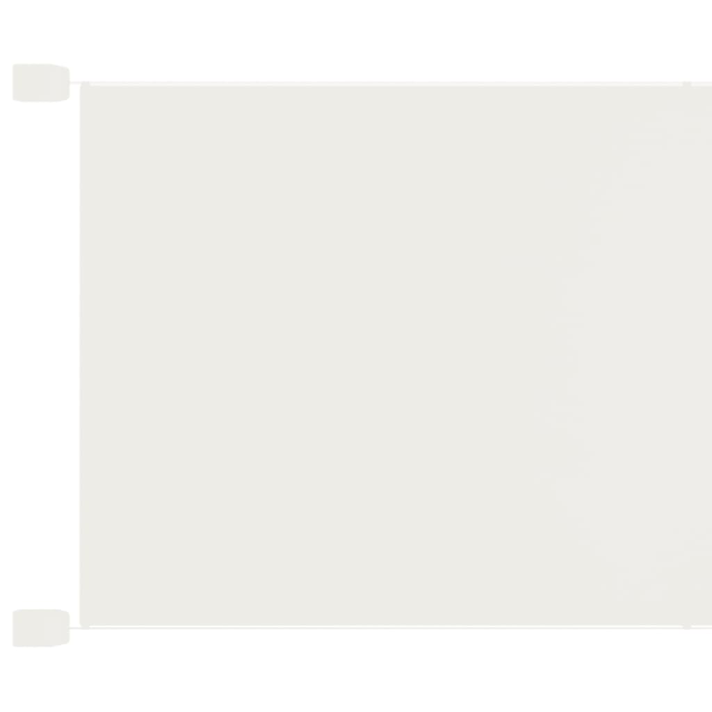 Paravento Verticale Bianco 100x1200 cm Tessuto Oxford