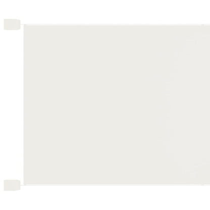 Paravento Verticale Bianco 140x600 cm Tessuto Oxford