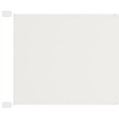 Paravento Verticale Bianco 180x800 cm Tessuto Oxford