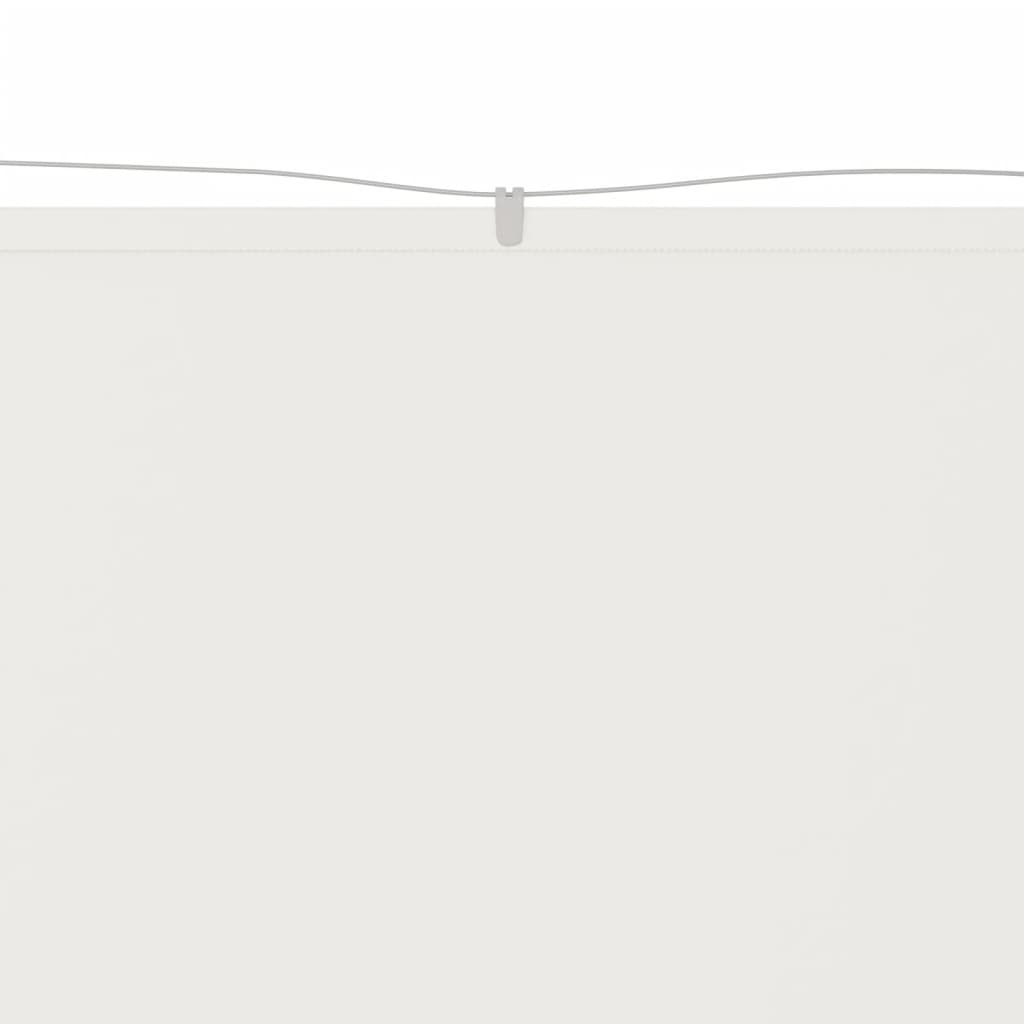 Paravento Verticale Bianco 250x360 cm Tessuto Oxford