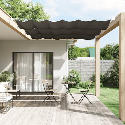 Paravento Verticale Antracite 60x270 cm in Tessuto Oxford