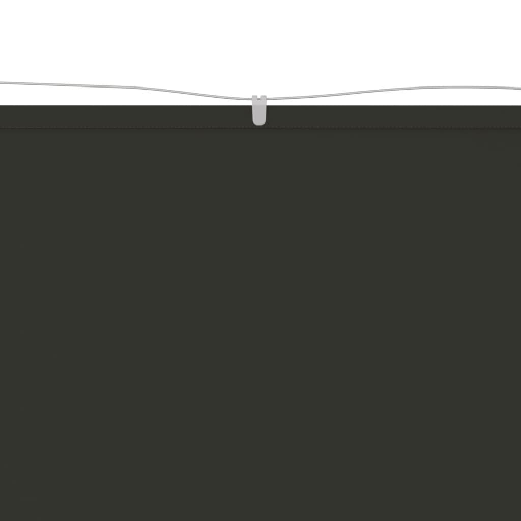 Paravento Verticale Antracite 100x420 cm in Tessuto Oxford