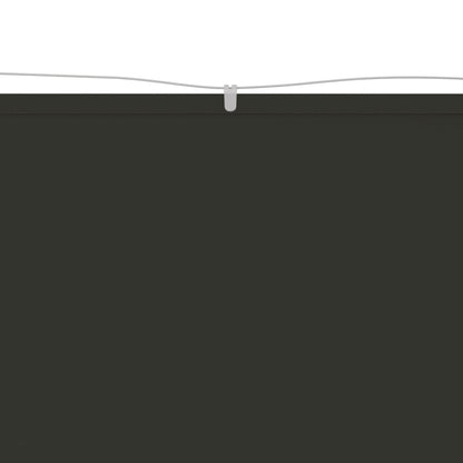 Paravento Verticale Antracite 100x420 cm in Tessuto Oxford