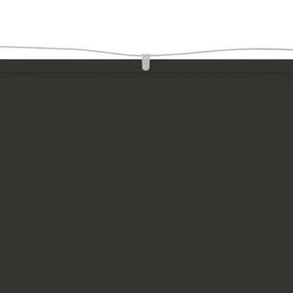 Paravento Verticale Antracite 140x420 cm in Tessuto Oxford