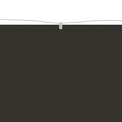 Paravento Verticale Antracite 180x1200 cm Tessuto Oxford