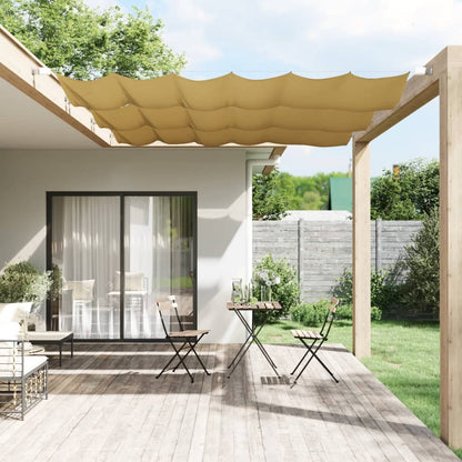 Paravento Verticale Beige 60x270 cm in Tessuto Oxford