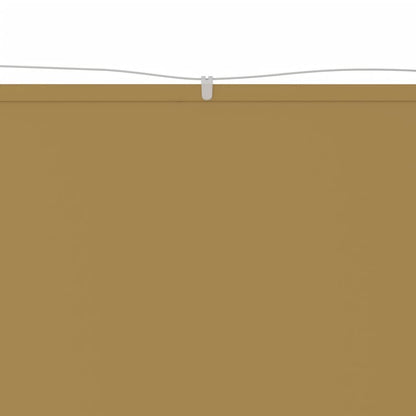 Paravento Verticale Beige 60x600 cm in Tessuto Oxford