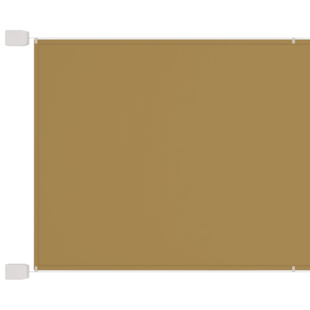 Paravento Verticale Beige 60x800 cm in Tessuto Oxford