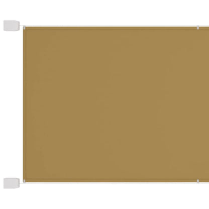 Paravento Verticale Beige 140x270 cm in Tessuto Oxford