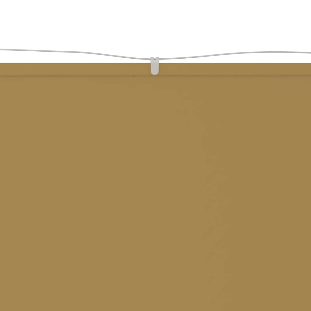 Paravento Verticale Beige 140x270 cm in Tessuto Oxford
