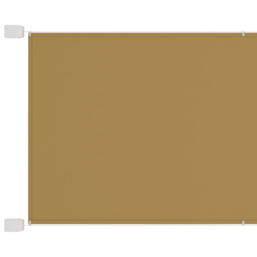 Paravento Verticale Beige 140x420 cm in Tessuto Oxford