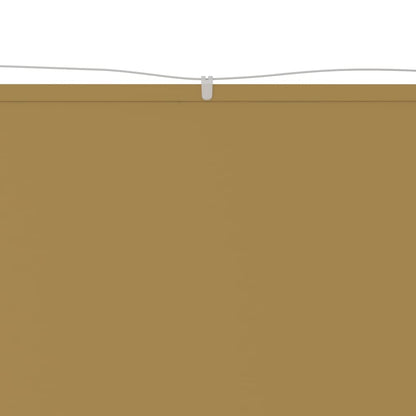 Paravento Verticale Beige 140x420 cm in Tessuto Oxford