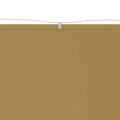 Paravento Verticale Beige 140x1200 cm in Tessuto Oxford