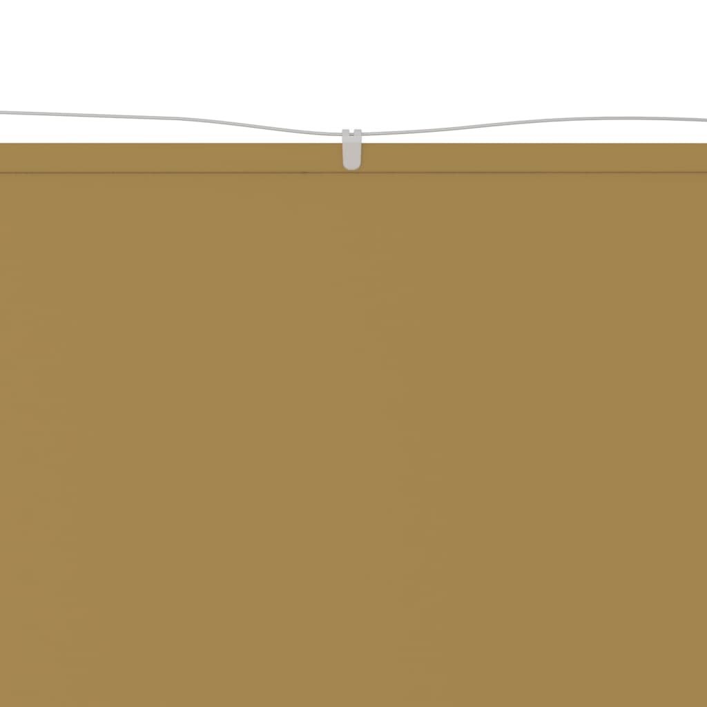 Paravento Verticale Beige 180x1000 cm in Tessuto Oxford