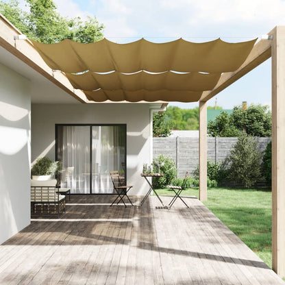 Paravento Verticale Beige 200x270 cm in Tessuto Oxford