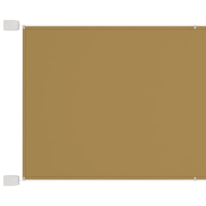 Paravento Verticale Beige 250x360 cm in Tessuto Oxford