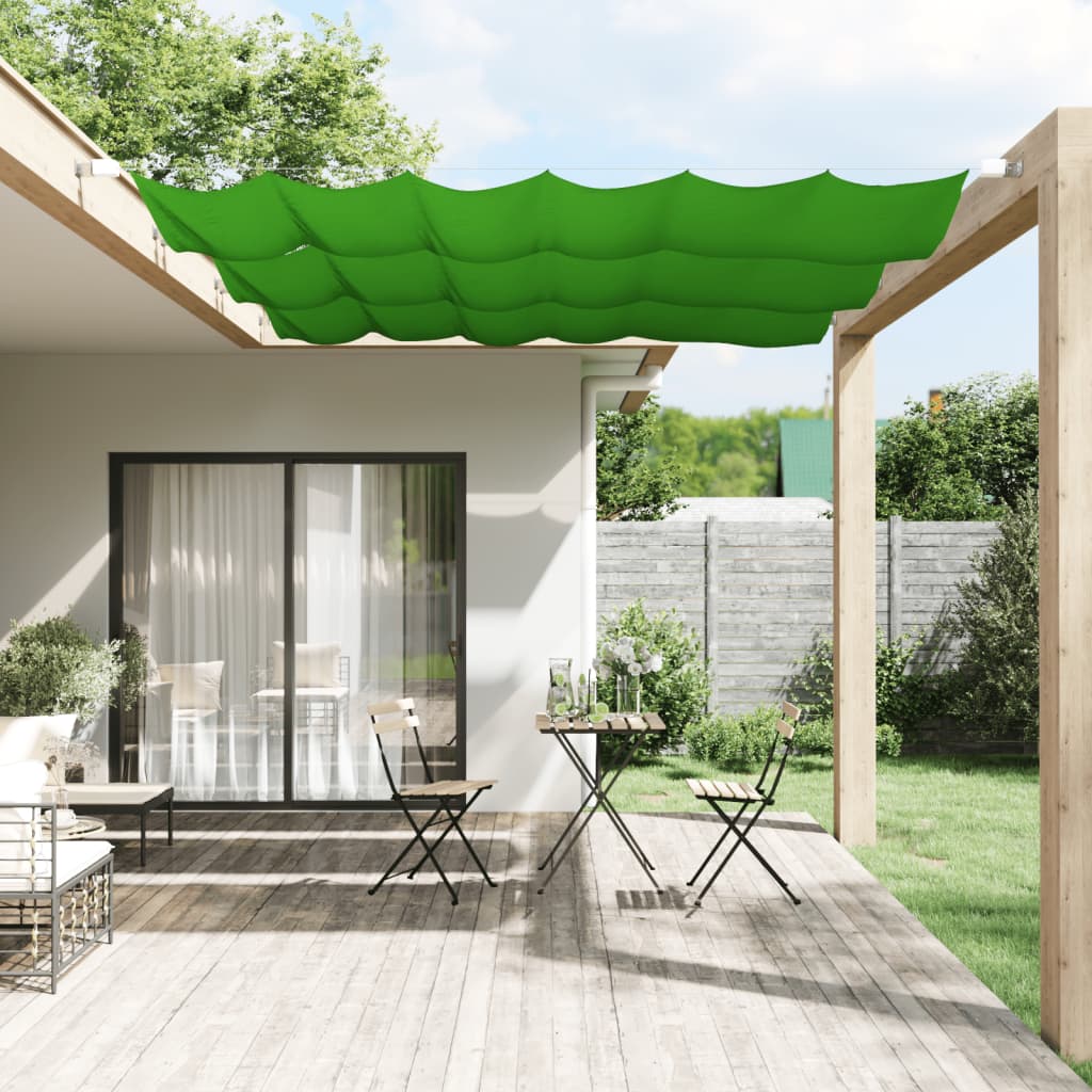Paravento Verticale Verde Chiaro 100x270 cm in Tessuto Oxford