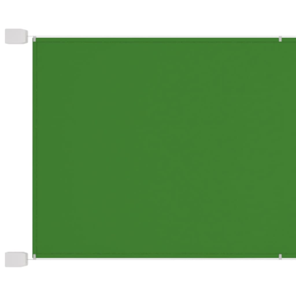 Paravento Verticale Verde Chiaro 100x600 cm in Tessuto Oxford