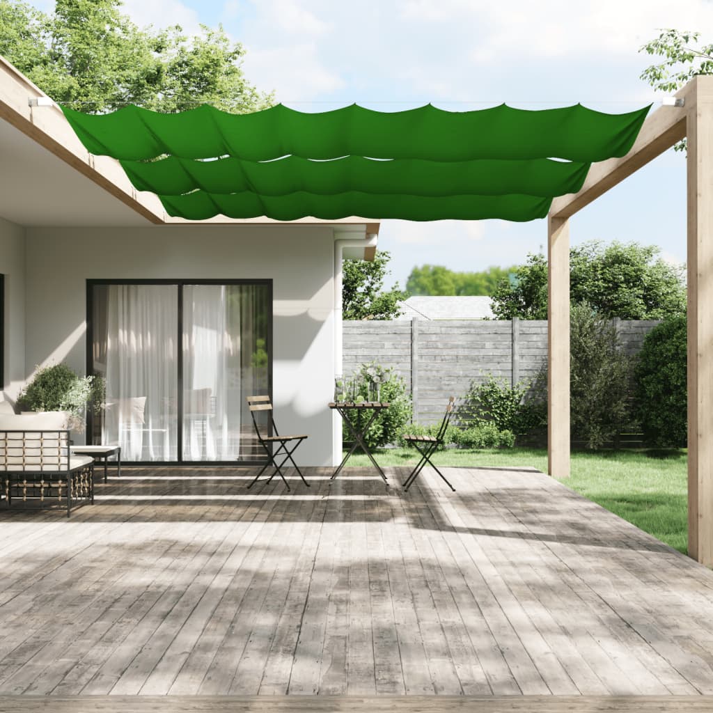 Paravento Verticale Verde Chiaro 180x420 cm in Tessuto Oxford