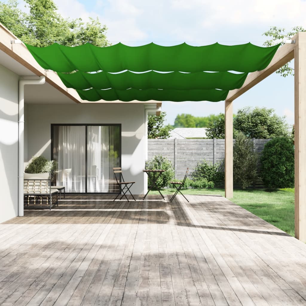 Paravento Verticale Verde Chiaro 200x420 cm in Tessuto Oxford