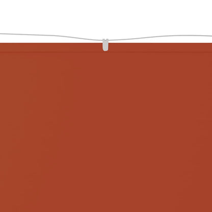 Paravento Verticale Terracotta 60x420 cm in Tessuto Oxford