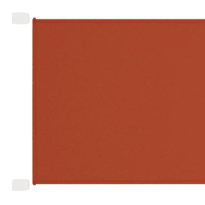 Paravento Verticale Terracotta 180x600 cm in Tessuto Oxford